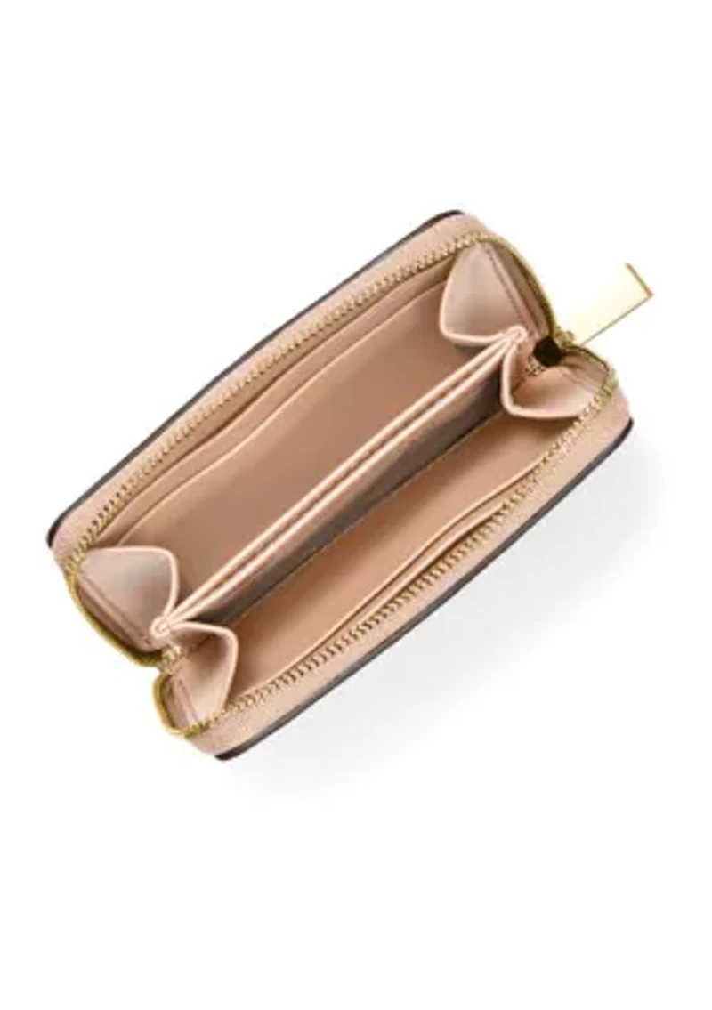 Jet Set Small Zip Around Card Case