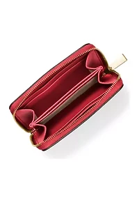 Jet Set Small Zip Around Card Case