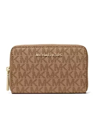 Jet Set Small Zip Around Card Case