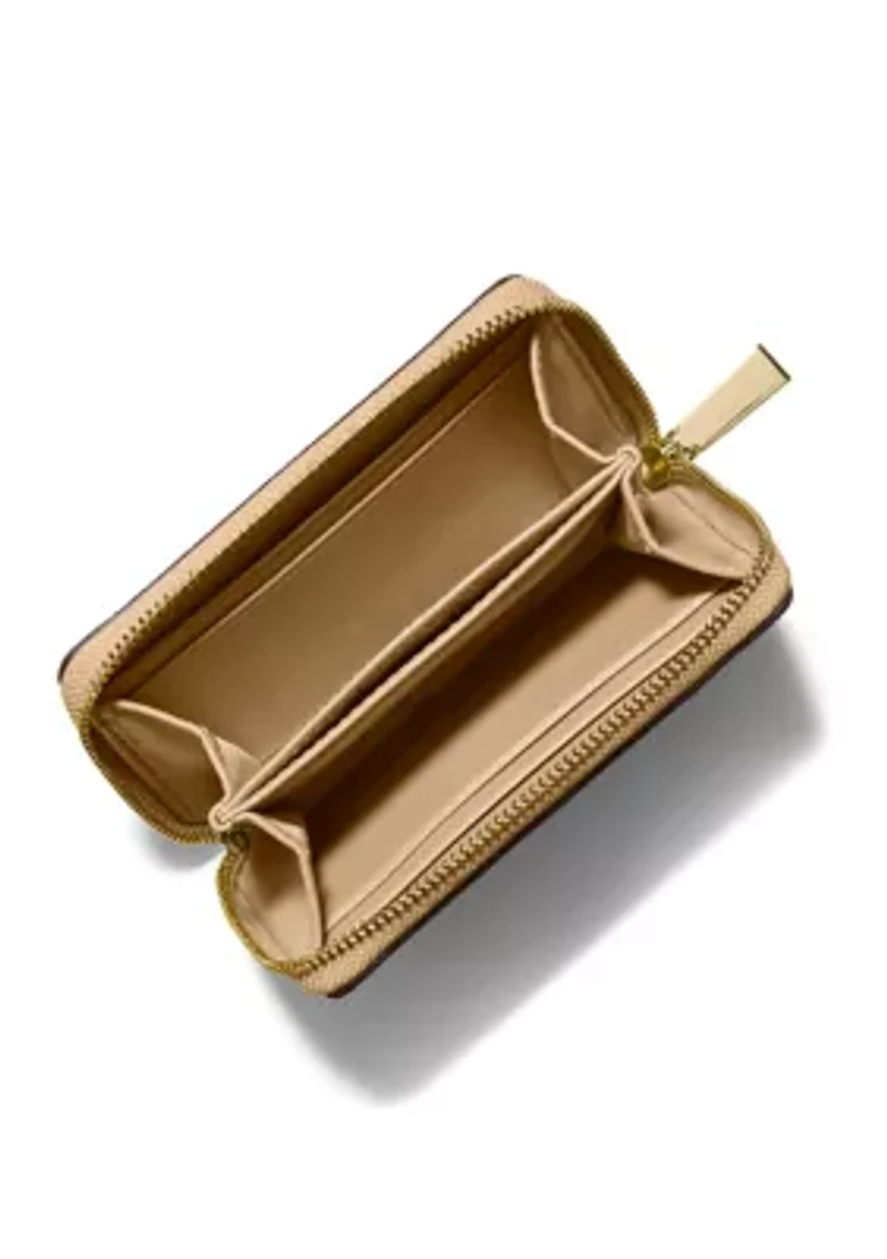 Jet Set Small Zip Around Card Case