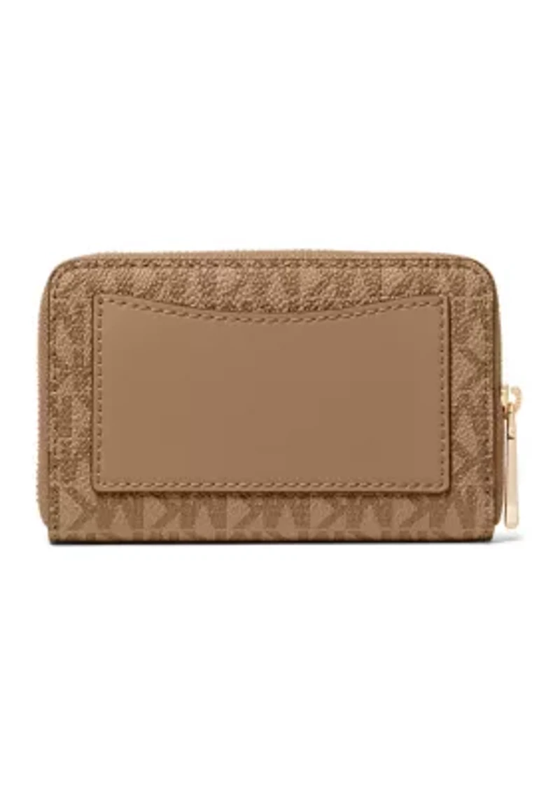 Jet Set Small Zip Around Card Case