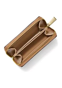 Jet Set Small Zip Around Card Case