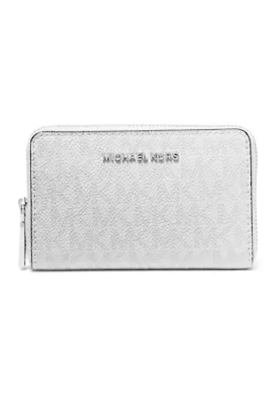 Jet Set Small Zip Around Card Case