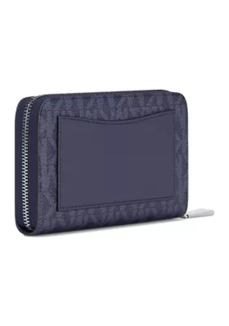 Jet Set Small Zip Around Card Case