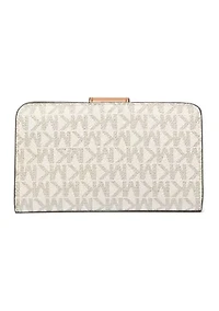 MK Charm Medium Tab Pocket Bifold Wallet