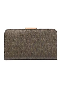 MK Charm Medium Tab Pocket Bifold Wallet