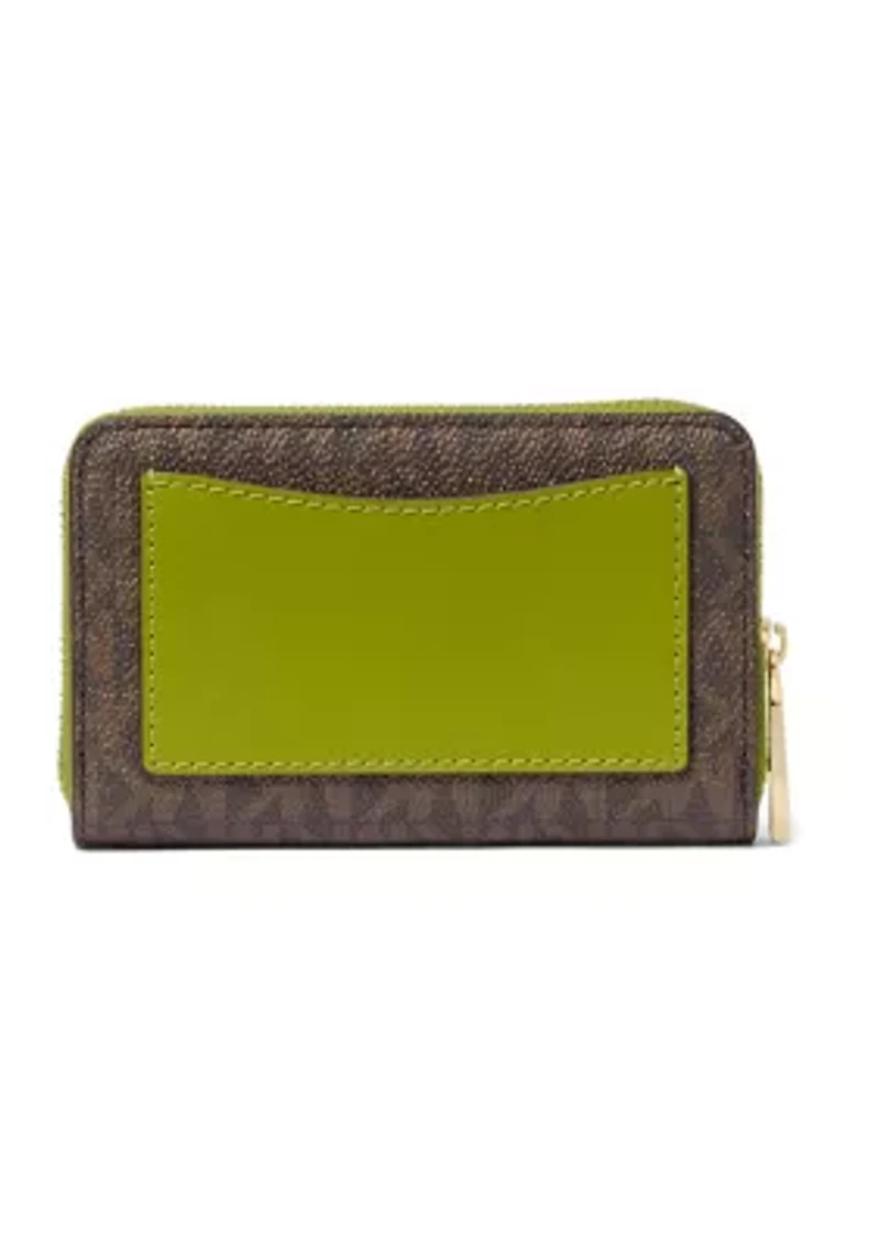 Jet Set Small Zip Around Card Case