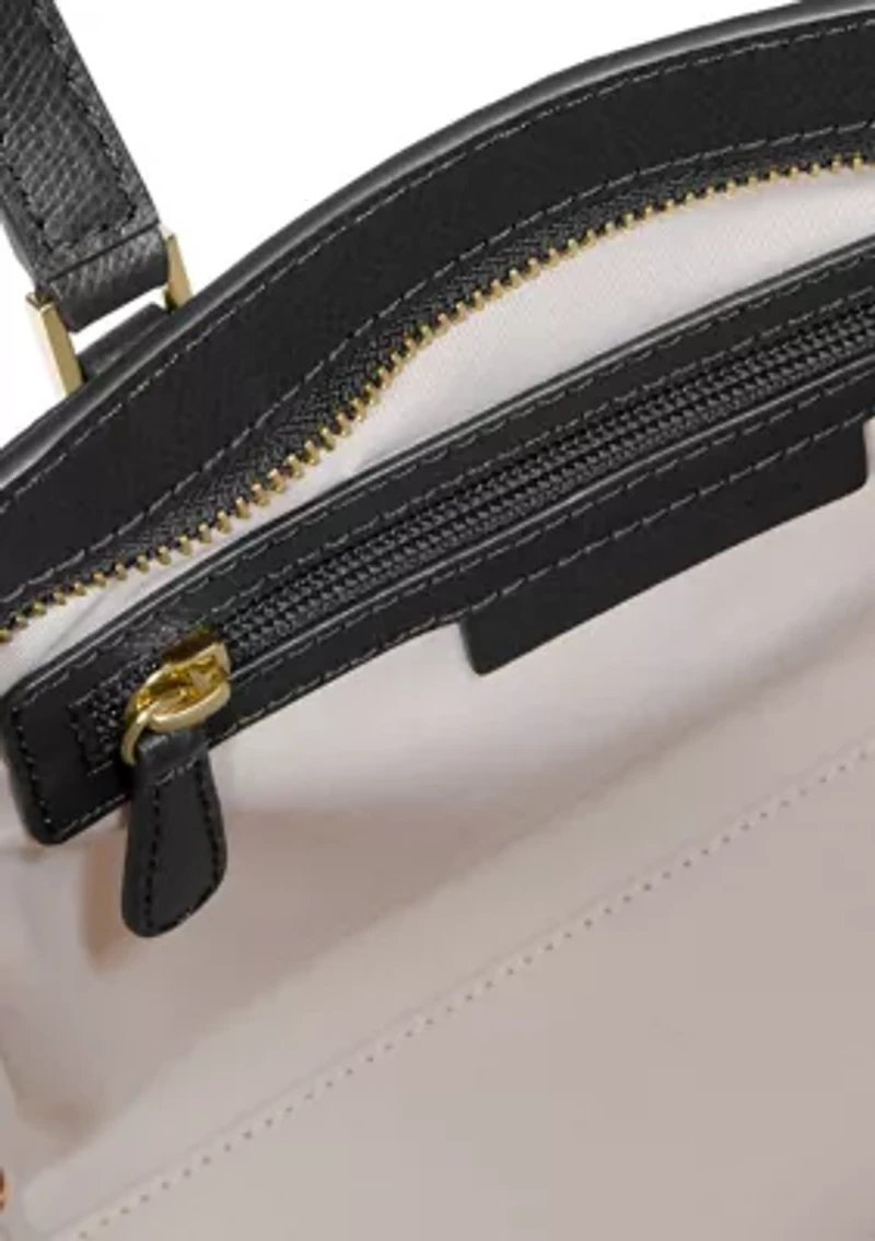 Taryn Small Convertible Top Zip Tote Crossbody