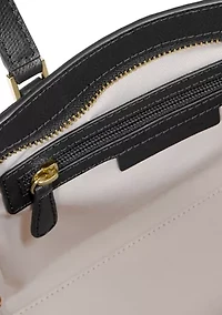 Taryn Small Convertible Top Zip Tote Crossbody