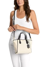 Taryn Small Convertible Top Zip Tote Crossbody