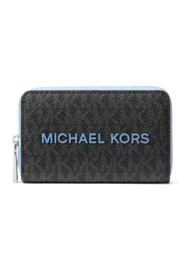 Jet Set Small Zip Around Card Case 