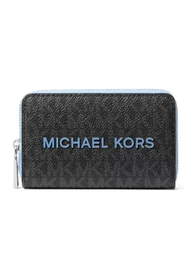 Jet Set Small Zip Around Card Case 