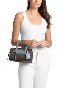 Jet Set Travel Duffle Crossbody Bag