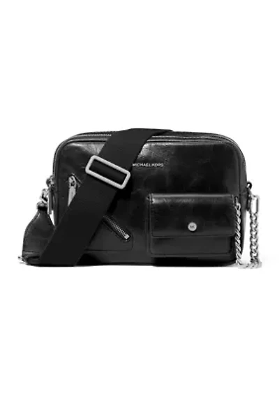 Brytant Medium Double Zip Up Camera Crossbody Bag