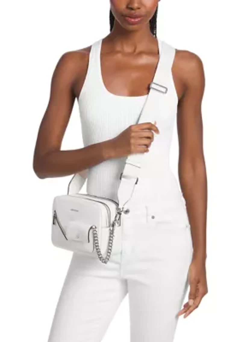 Brytant Medium Double Zip Up Camera Crossbody Bag