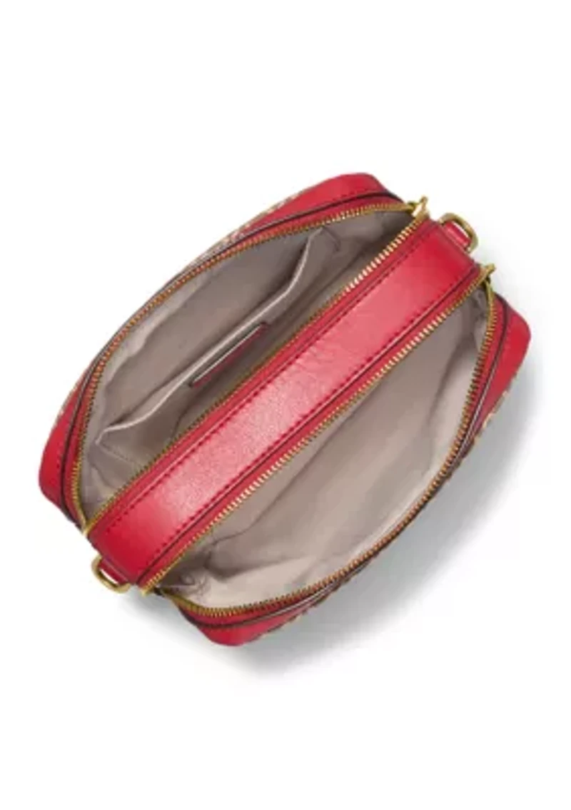 Bryant Medium Double Zip Chain Camera Crossbody