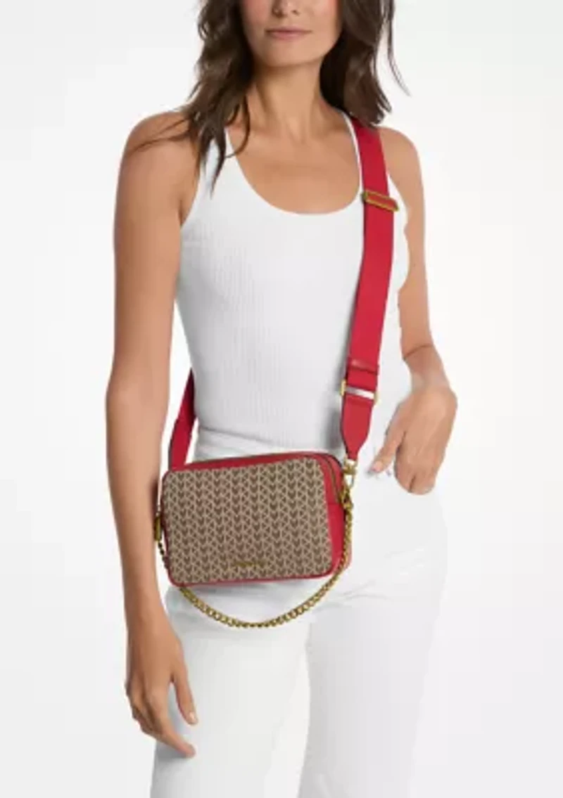 Bryant Medium Double Zip Chain Camera Crossbody