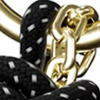 Charms Novelty Speckled Cord Charm