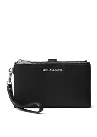 Jet Set Double Zip Wristlet