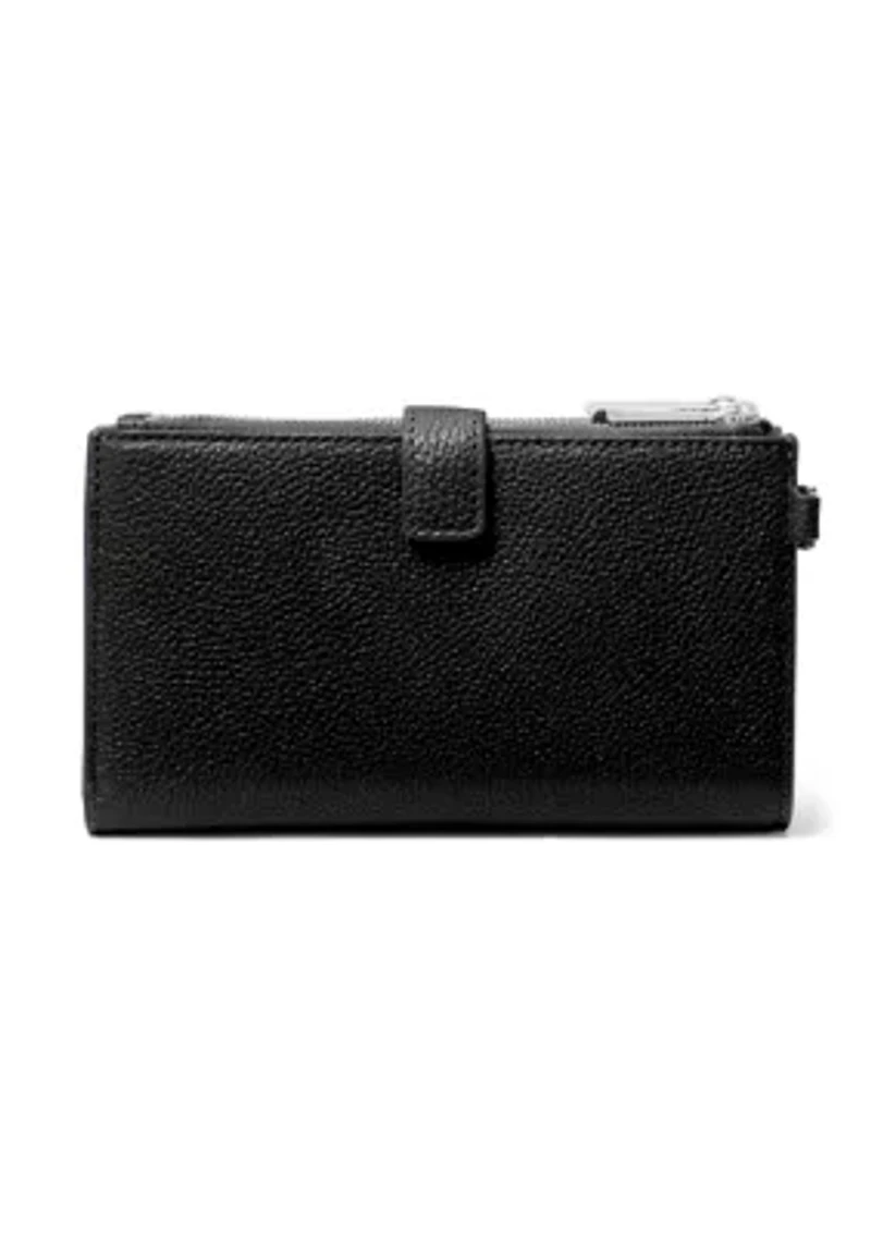 Jet Set Double Zip Wristlet