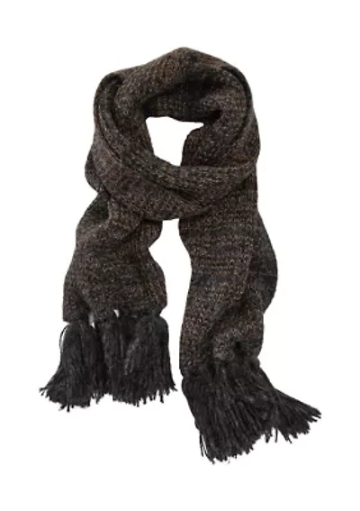 Marled Shine Rib Muffler
