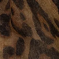 Animal Print Oblong Scarf