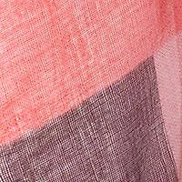 Color Block Oblong Scarf