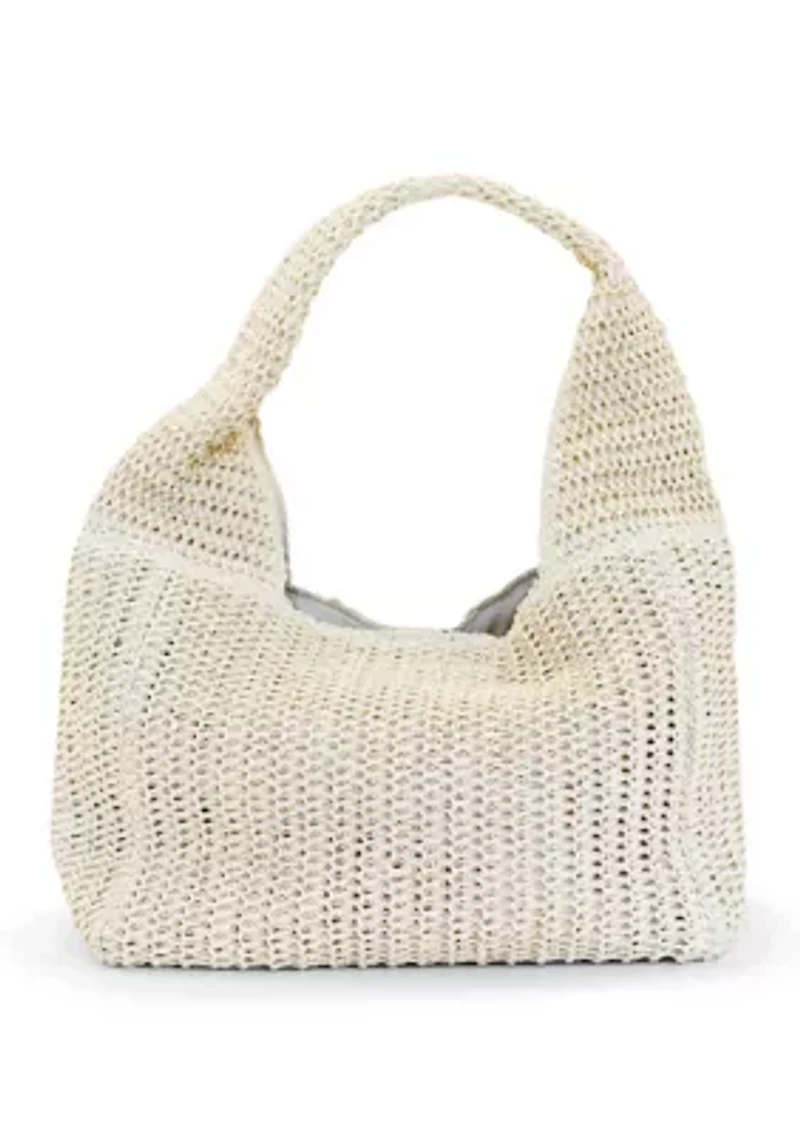 Straw Hobo Bag