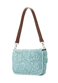 Crochet Square Shoulder Bag