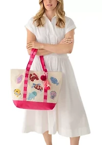 Seascape Canvas Tote Bag