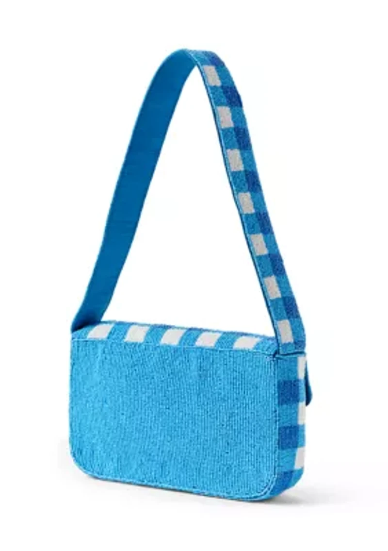 Beaded Lobster Shoulder Bag