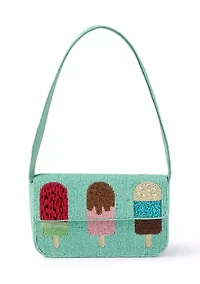 Beaded Popsicle Shoulder Bag