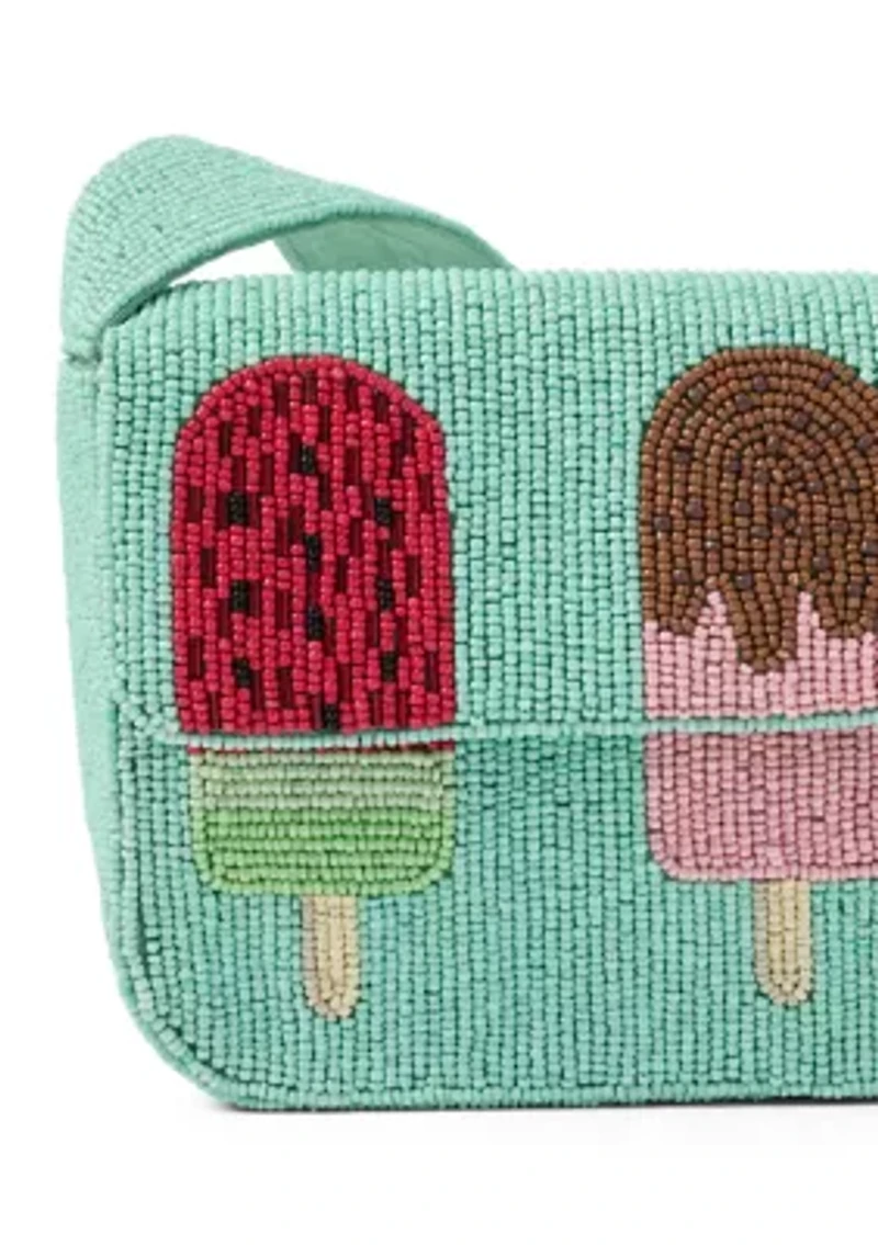 Beaded Popsicle Shoulder Bag