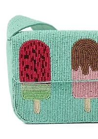 Beaded Popsicle Shoulder Bag