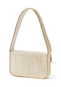 Beaded Hotdog Shoulder Bag