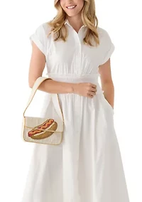 Beaded Hotdog Shoulder Bag