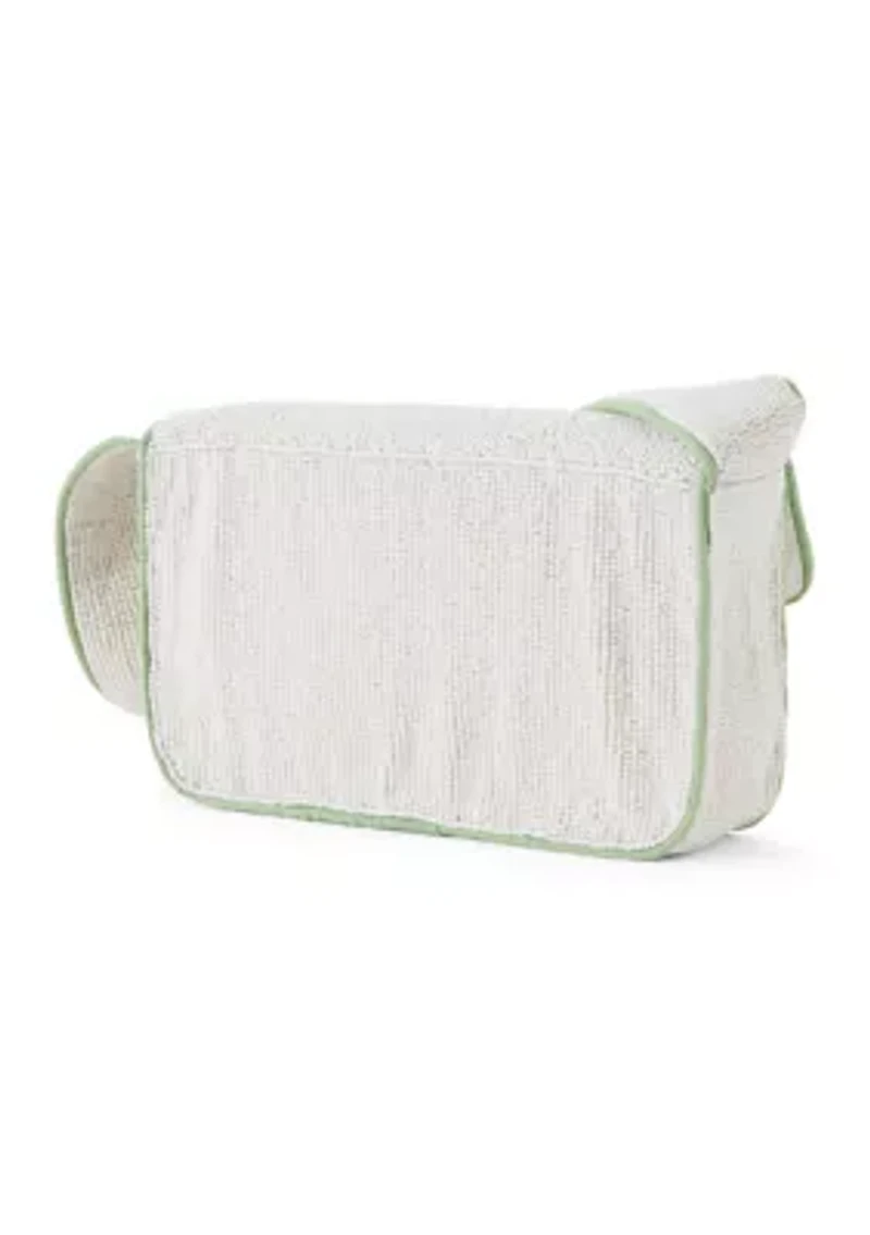 Beaded Veggie Shoulder Bag