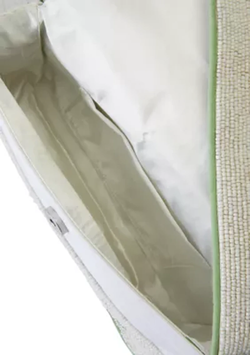 Beaded Veggie Shoulder Bag