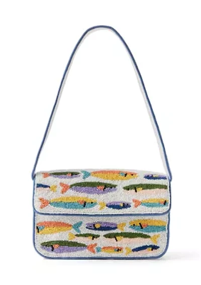 Beaded Fish Shoulder Bag