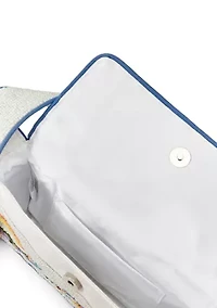 Beaded Fish Shoulder Bag