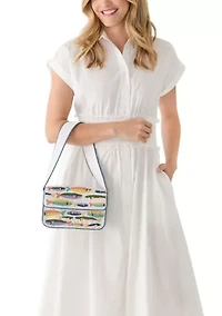 Beaded Fish Shoulder Bag