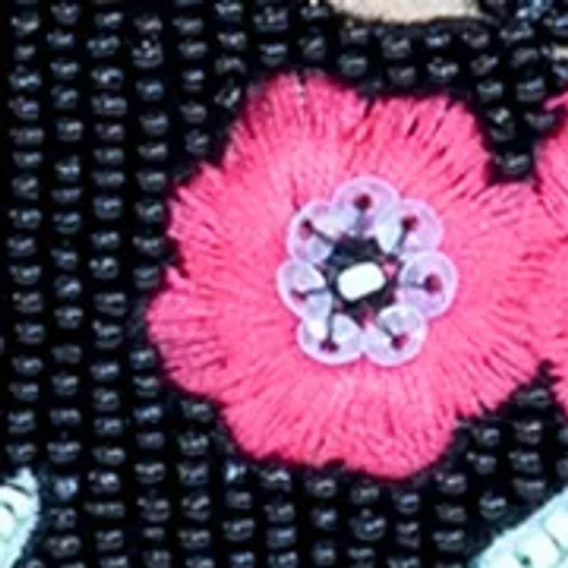 Beaded Shoulder Bag 