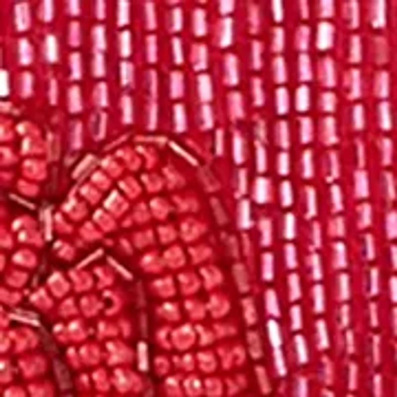 Beaded Clutch with Crossbody Strap