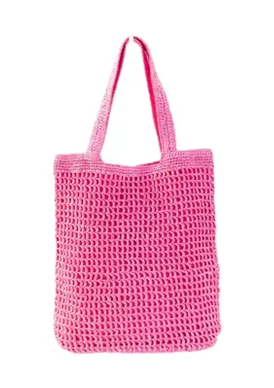 Simple Straw Tote