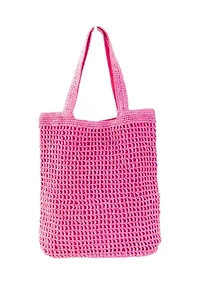 Simple Straw Tote