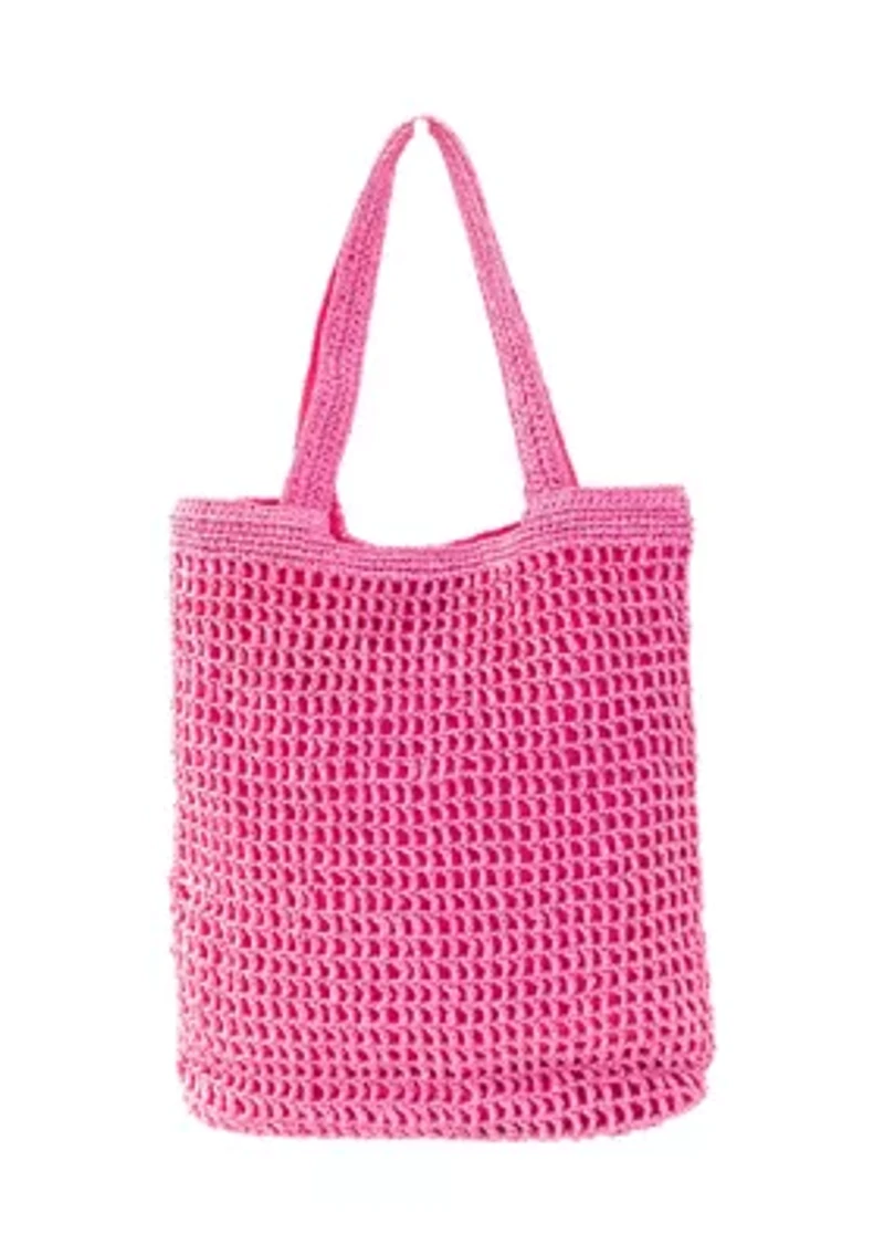 Simple Straw Tote