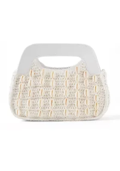Shell Cutout Handle Bag