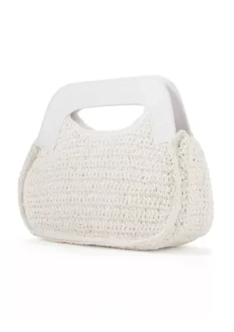 Shell Cutout Handle Bag