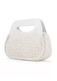 Shell Cutout Handle Bag