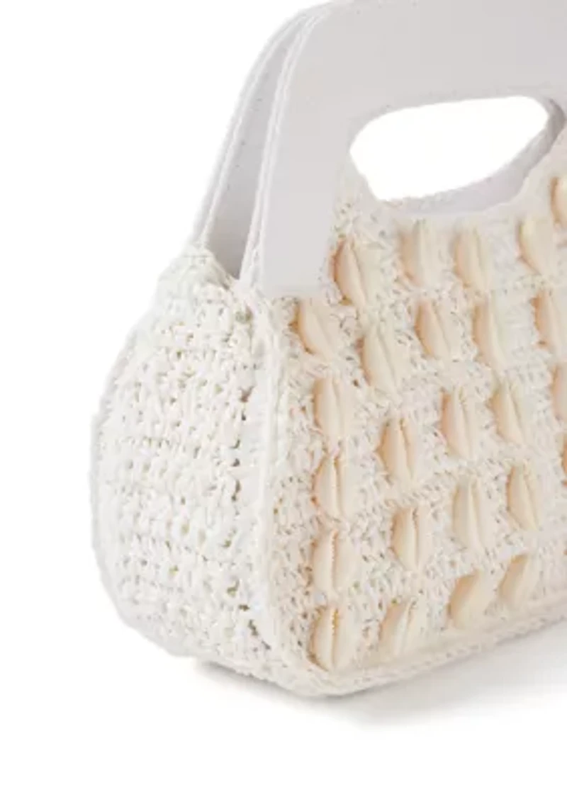 Shell Cutout Handle Bag